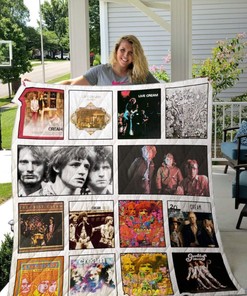 Cream Albums Great Quilt Blanket Bedding Set for Home Décor