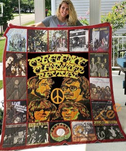 Creedence Clearwater Revival Quilt Blanket Bedding Set
