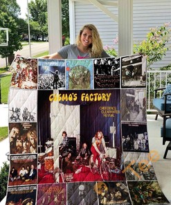 Creedence Clearwater Revival Quilt Blanket Bedding Set With Pillowcase Option