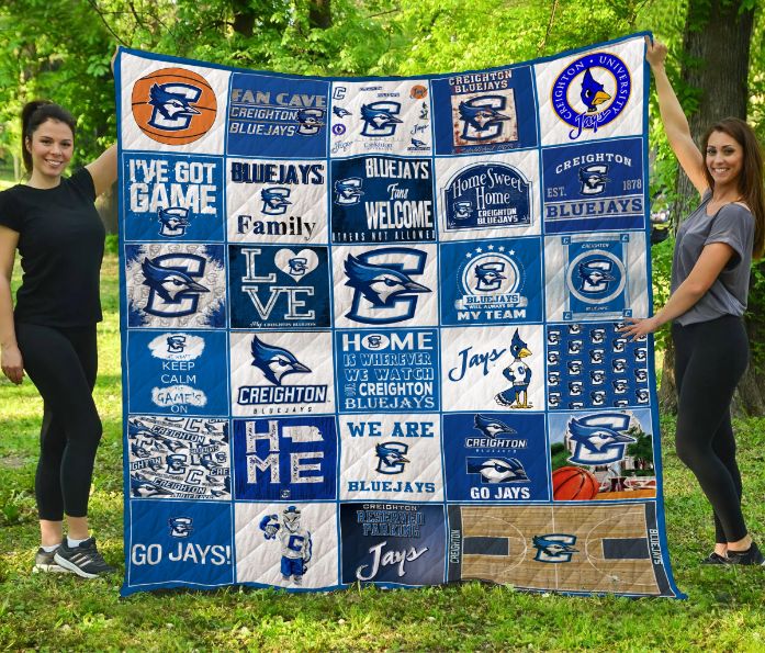 Creighton Bluejays Quilt Blanket LC5 DUP