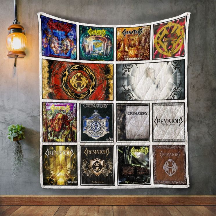 Crematory Album Quilt Blanket Bedding Set for Home Décor
