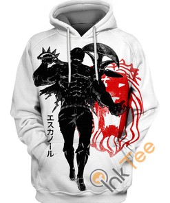 Crimson Escanor Hoodie 3D