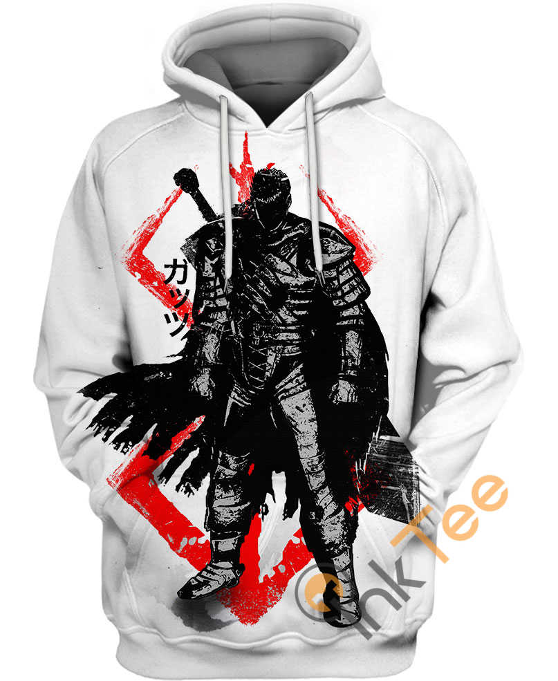 Crimson Guts Berserk Hoodie 3D