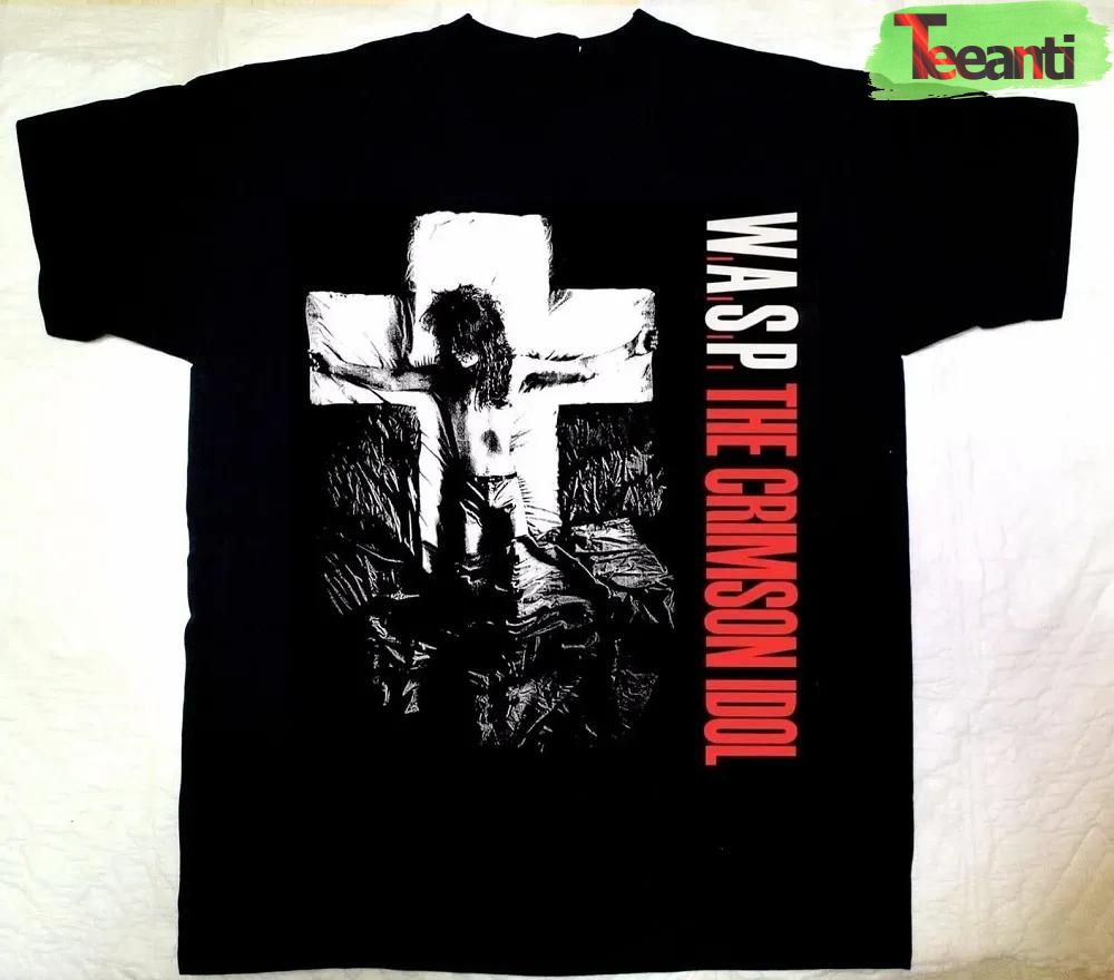 Crimson Idol92 Wasp Band TShirt Bluefink