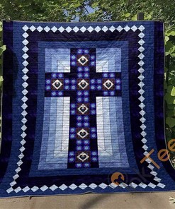 Cross Quilt Blanket Bedding Set