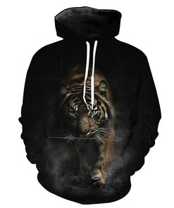 Crouching Tiger Tiger Hoodie 3D