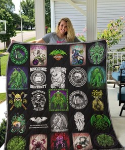 Cthulhu Collection Quilt Blanket Bedding Set for Home Décor