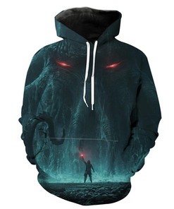 Cthulhu Emerging Fantasy Monsters And Hoodie 3D