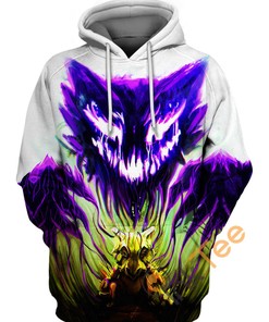 Cubone And Haunter Hoodie 3D