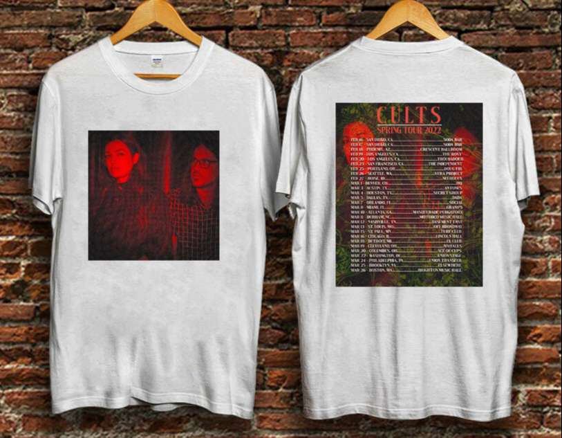 Cults Spring 2022 Tour T-Shirt