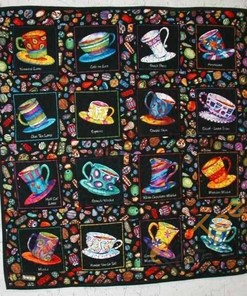 Cup Of Tea Quilt Blanket Bedding Set