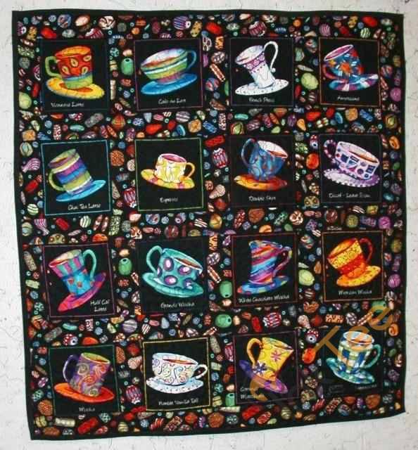Cup Of Tea Quilt Blanket Bedding Set