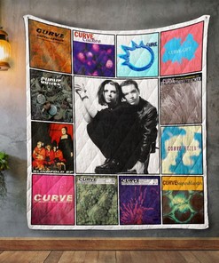 Curve Albums Vintage Quilt Blanket Bedding Set