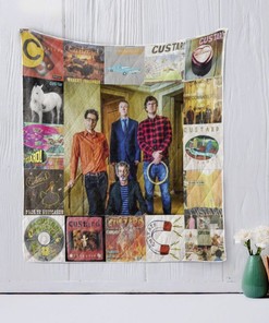 Custard Vintage Quilt Blanket Bedding Set for Home Décor