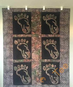 Custom Bigfoot Quilt And Pillowcase Bedding Set