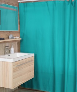 Custom Blue Shower Curtain - Bathroom Accessory For Elegant Bathroom Decor