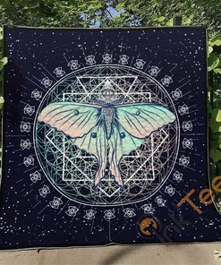 Custom Butterfly Quilt Blanket Bedding Set