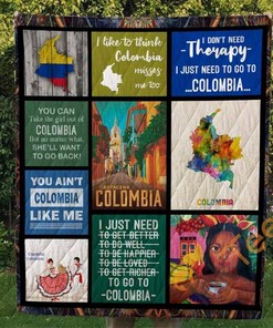 Custom Colombian Bedding Set with Quilt Blanket