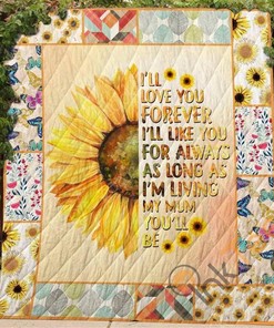 Custom – For Mum Quilt Blanket Bedding Set