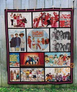 Custom High School Musical 1 Quilt And Pillowcase Bedding Set