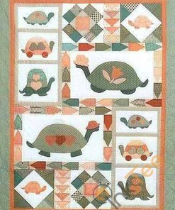 Customizable Turtle Hn070623 Quilt Blanket Bedding Set with Pillowcases