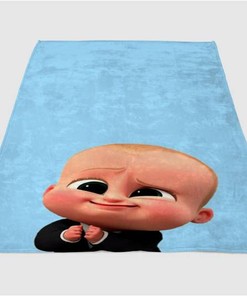 Cute Baby Sherpa Fleece Blanket Gifts for Family, for Couple