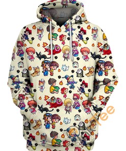 Cute Characters Studio Ghibli Hoodie 3D