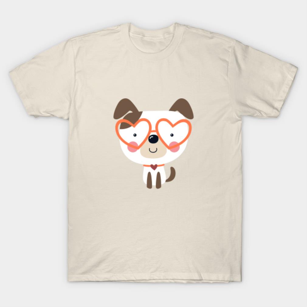 Cute Dog With Sunglasses Shirt