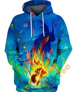 Cute Raichu Hoodie 3D