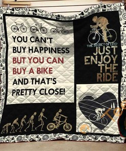 Cycling Life Theme Personalized Quilt Blanket Bedding Set for Home Decor