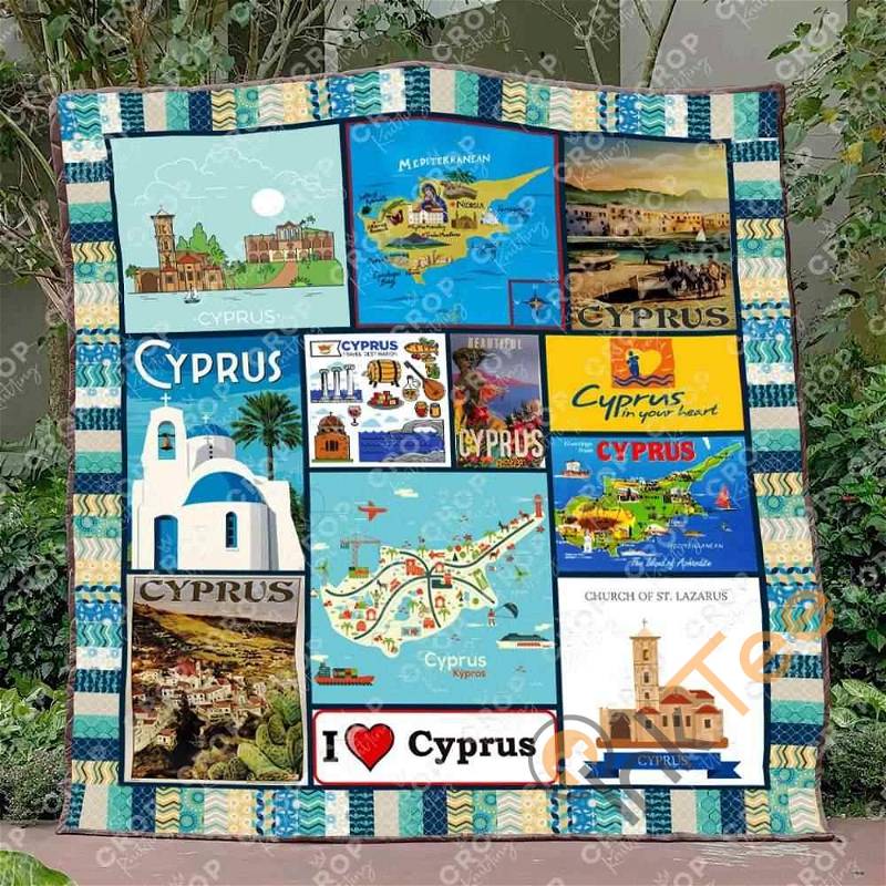 Cyprus Quilt Blanket Bedding Set