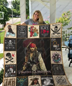 DD Pirates of the Caribbean Quilt Blanket Bedding Set