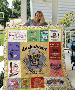 Dachshund New Style Quilt Blanket Bedding Set