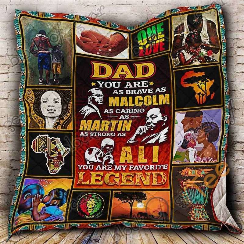Dad, You Are My Legend Quilt Blanket Bedding Set