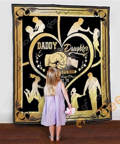 Daddy and Daughter Matching Quilt Blanket Bedding Set