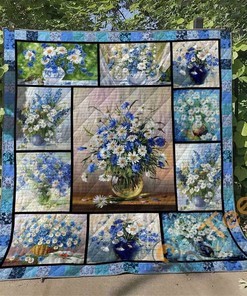 Daisy Quilt Blanket Bedding Set