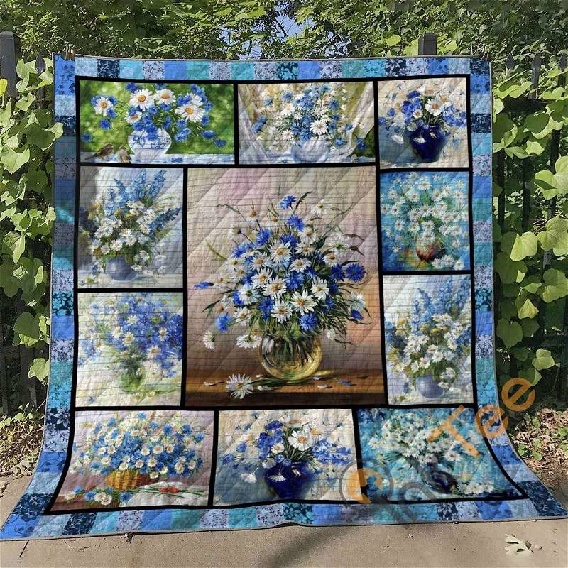 Daisy Quilt Blanket Bedding Set
