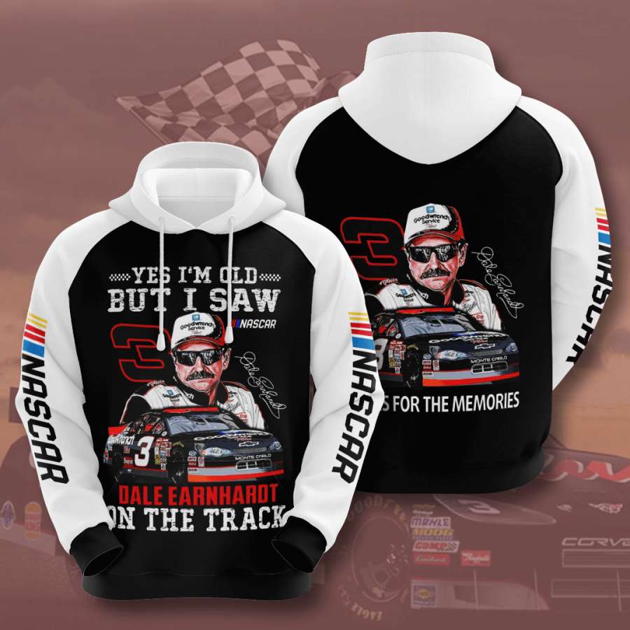 Dale Earnhardt Custom Sport All Over Print Hoodie 3D 1