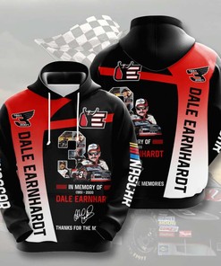 Dale Earnhardt Custom Sport All Over Print Hoodie 3D 2