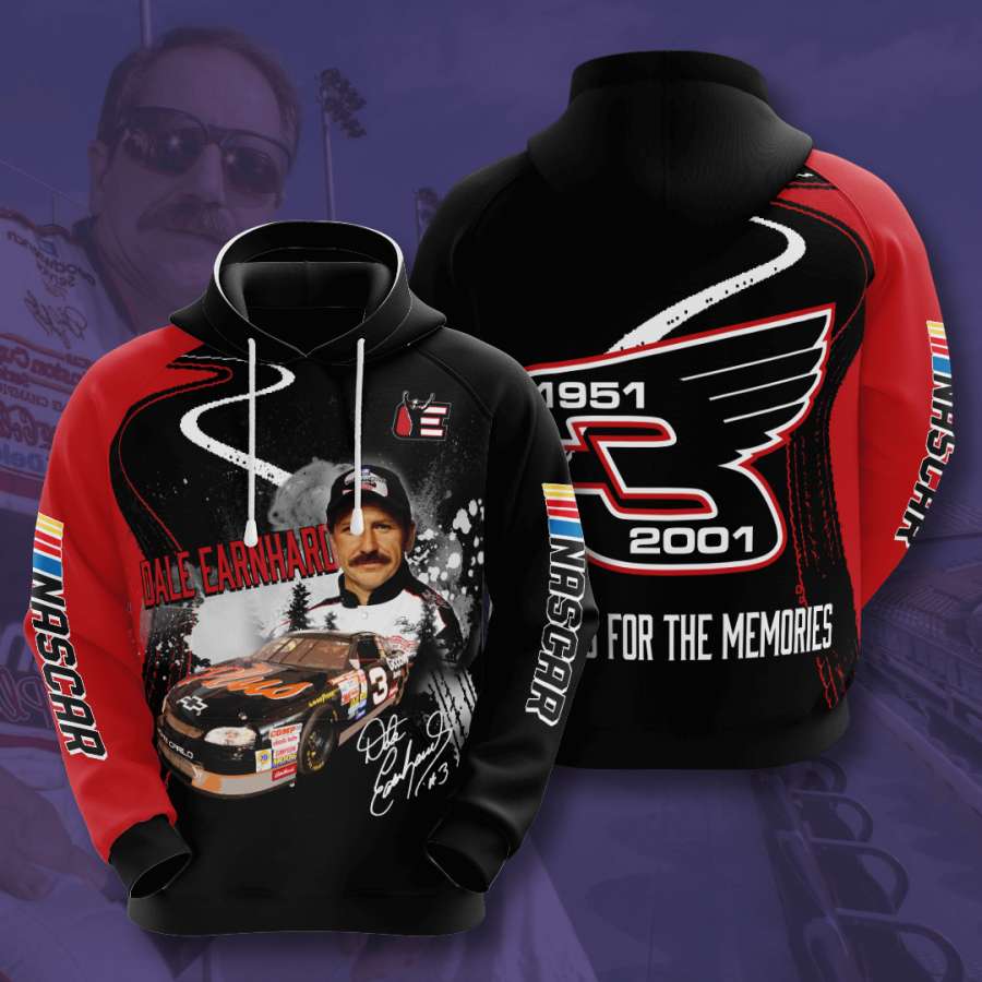 Dale Earnhardt Custom Sport All Over Print Hoodie 3D 3