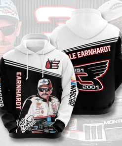Dale Earnhardt Custom Sport All Over Print Hoodie 3D 4