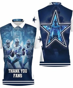 Dallas Cowboy Super Bowl 2021 Nfc East Division Champions Thank You Fans 3D All Over Print Polo Shirt