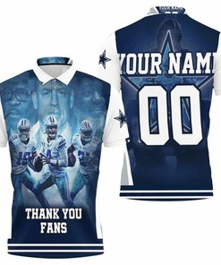 Dallas Cowboy Super Bowl 2021 Nfc East Division Champions Thank You Fans Personalized 3D All Over Print Polo Shirt