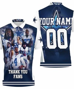 Dallas Cowboy Super Nfc East Division Champions Super Bowl 2021 Thank You Fans Personalized 3D All Over Print Polo Shirt
