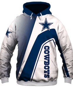 Dallas Cowboys 3D Hoodie Zipper Zip Hoodie Pullover Nfl Football