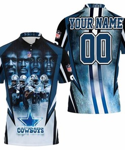 Dallas Cowboys 88 Drew Pearson Michael Irvin Dez Bryant Ceedee Lamb Personalized 3D All Over Print Polo Shirt
