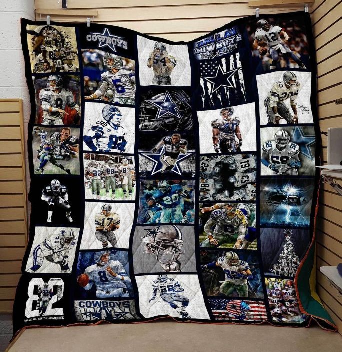 Dallas Cowboys Art Blanket Quilt Blanket Bedding Set