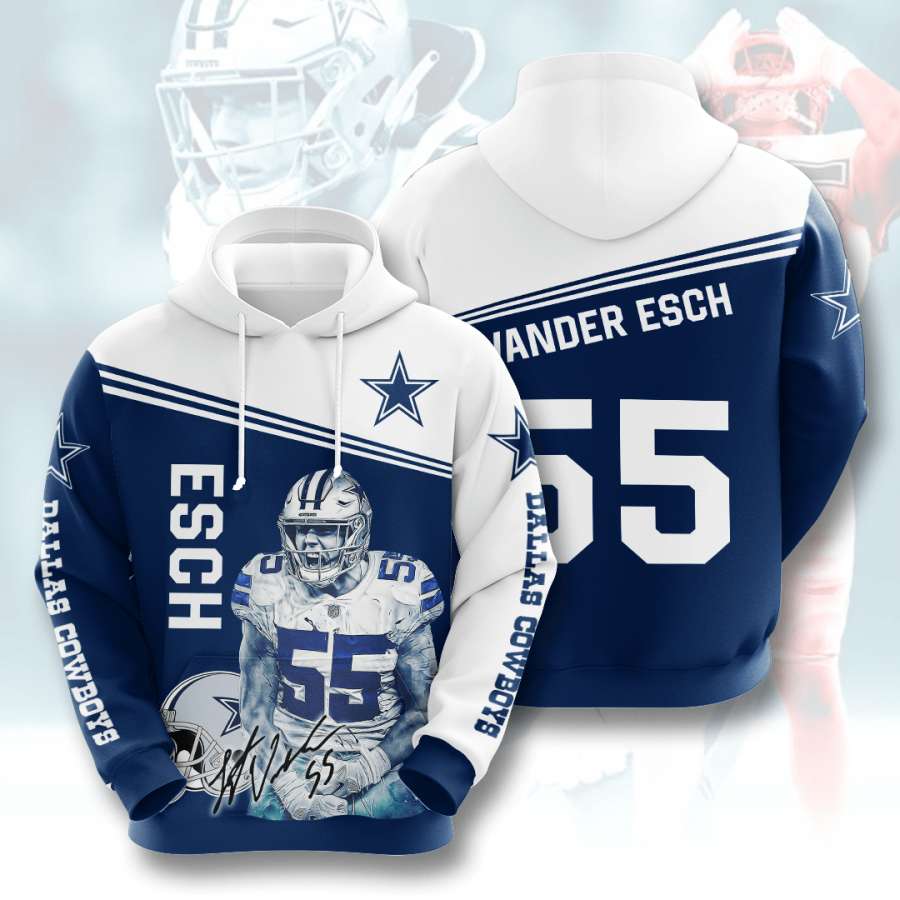 Dallas Cowboys Custom Sport All Over Print Hoodie