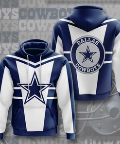 Dallas Cowboys Custom Sport All Over Print Hoodie 3D