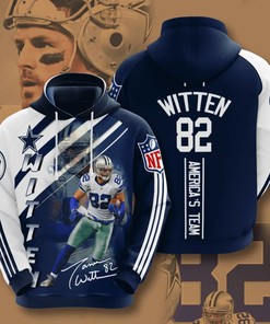 Dallas Cowboys Custom Sport All Over Print Hoodie 3D 14